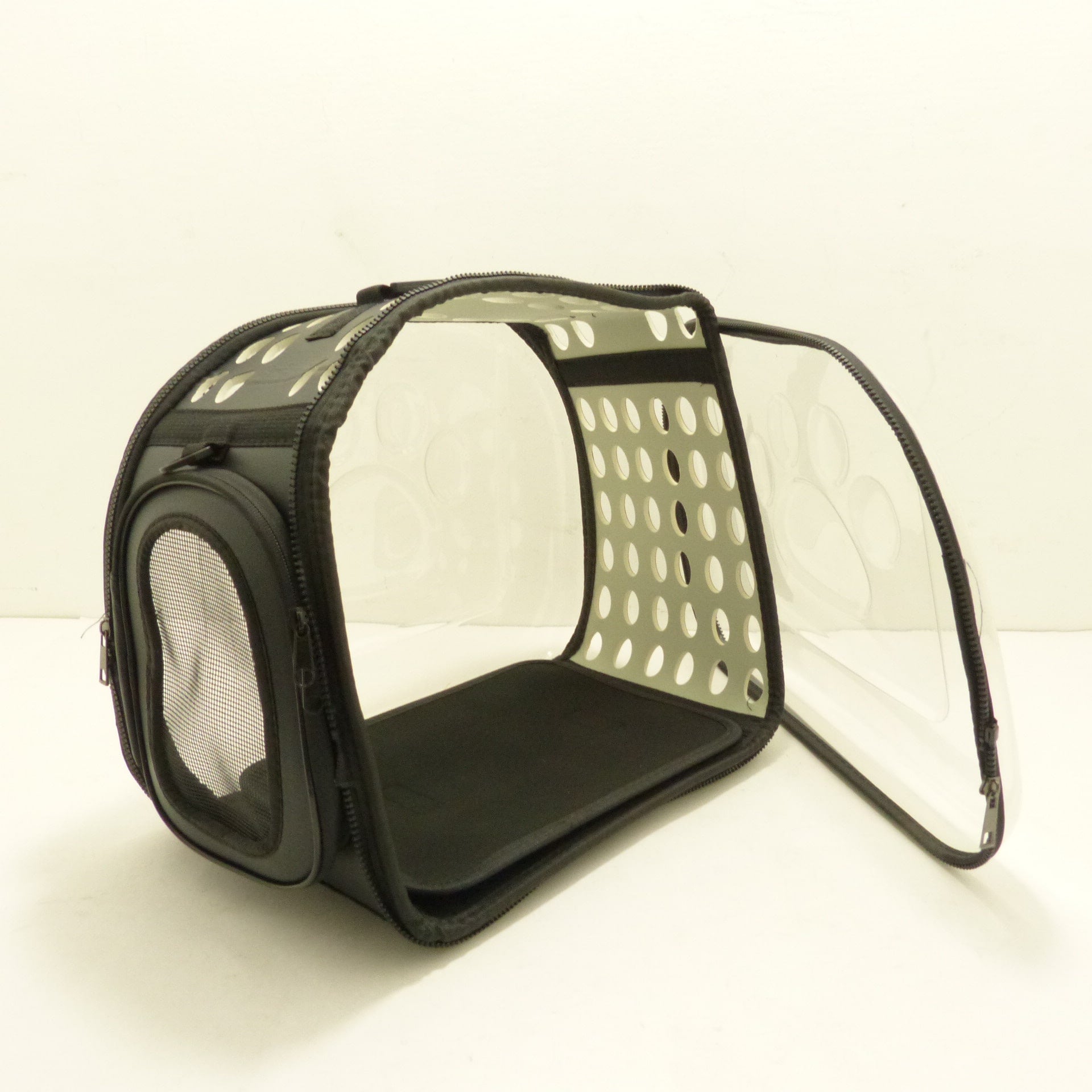 Guacal Porta Mascotas Plegable Grande 2 en 1